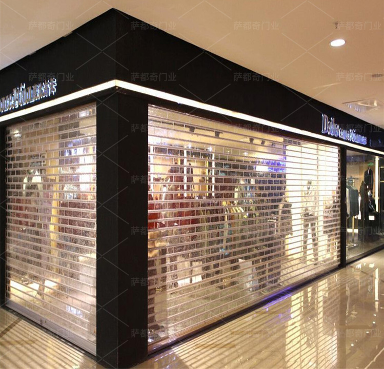 水晶卷簾門(mén)